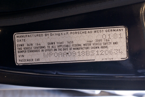 Used 1981 Porsche 911 SC