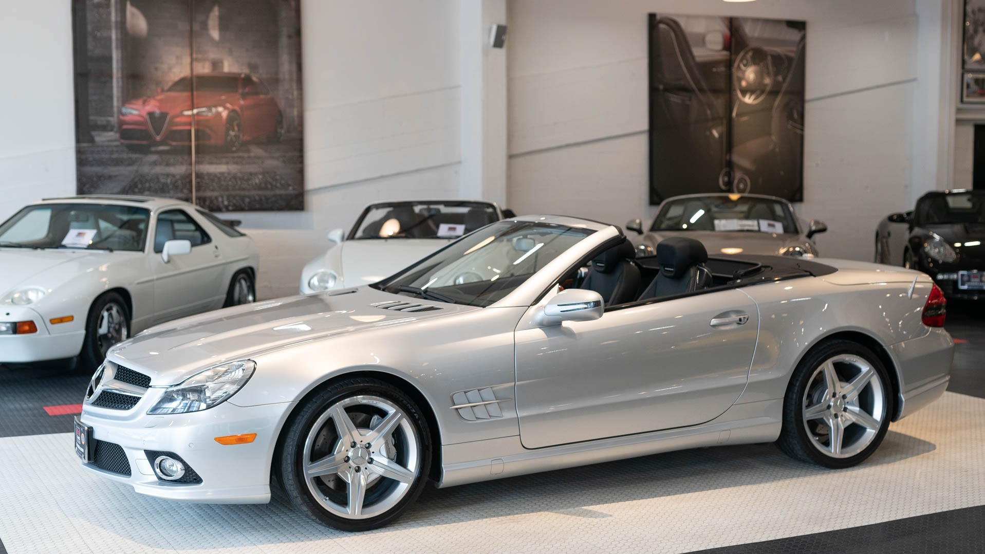 Used 2009 Mercedes Benz SL Class SL 550