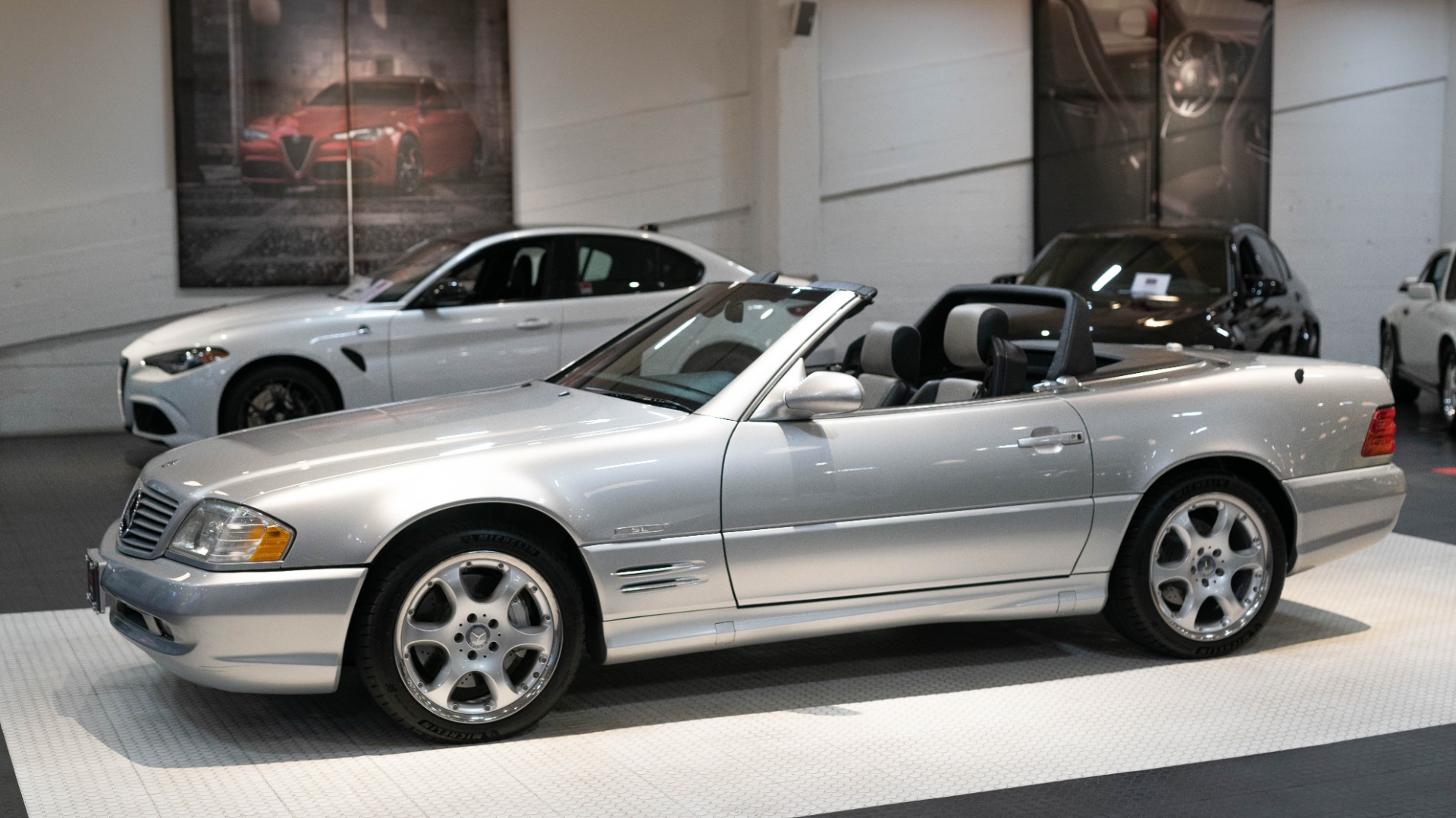 Used 2002 Mercedes Benz SL 500 Silver Arrow
