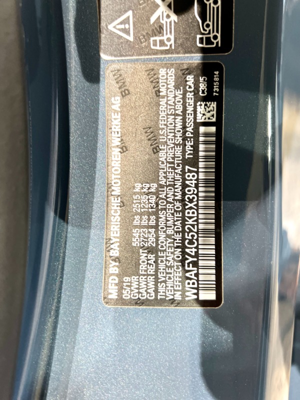 Used 2019 BMW 8 Series M850i xDrive