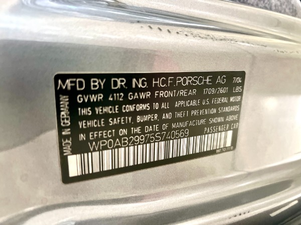Used 2005 PORSCHE CARRERA S