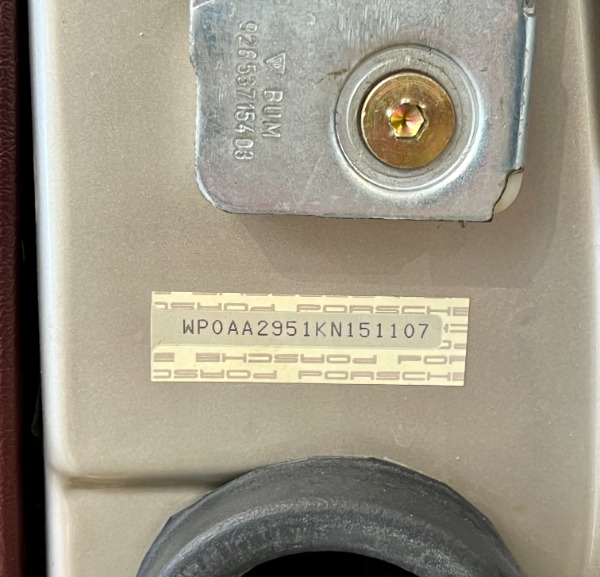 Used 1989 Porsche 944 Turbo