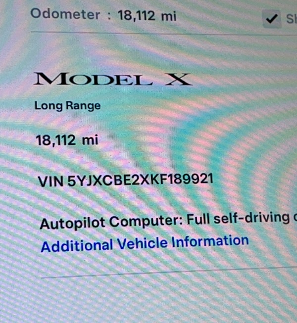 Used 2019 Tesla Model X Long Range