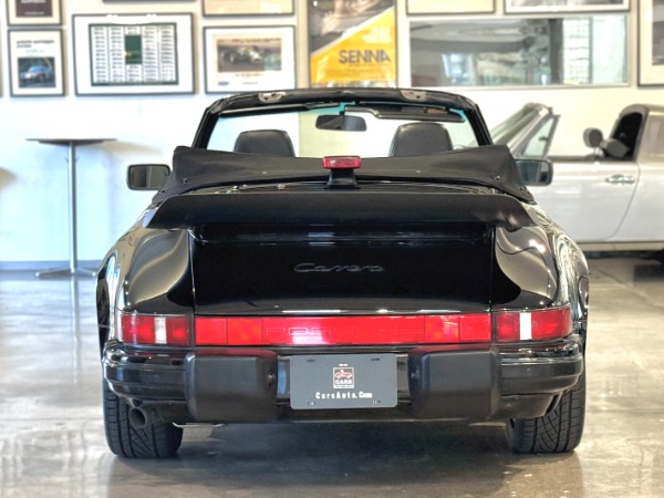 Used 1987 Porsche Carrera Cabriolet Carrera