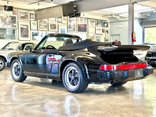Used 1987 Porsche Carrera Cabriolet Carrera