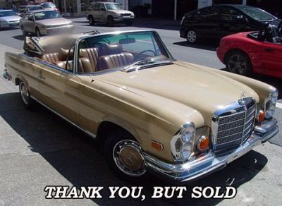 Used 1970 Mercedes Benz 280 SE