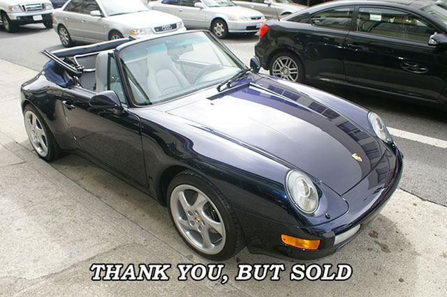 Used 1996 Porsche Carrera 2 Cabriolet