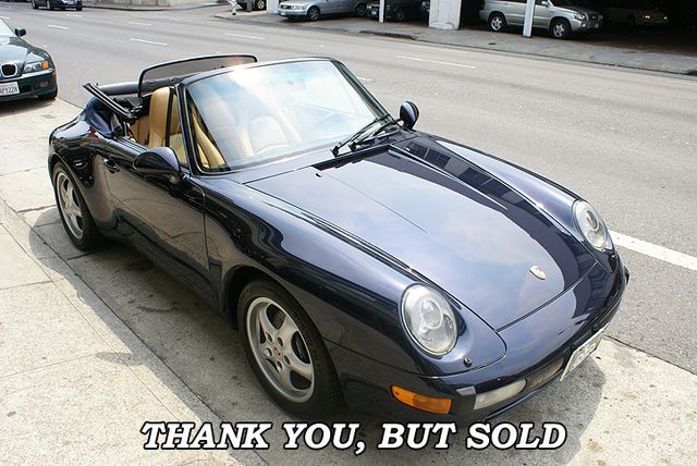 Used 1995 Porsche Carrera Cabriolet